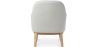 Upholstered Dining Chair - White Boucle - Letter image 7
