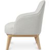 Buy Upholstered Dining Chair - White Boucle - Letter White 60543 home delivery