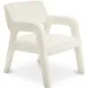 Upholstered Dining Chair - White Boucle - Colette image 7