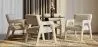 Upholstered Dining Chair - White Boucle - Colette image 7