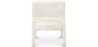 Upholstered Dining Chair - White Boucle - Colette image 7