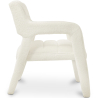 Buy Upholstered Dining Chair - White Boucle - Colette White 60544 in the United Kingdom