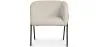 Upholstered Dining Chair - White Boucle - James image 7