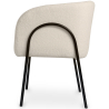 Buy Upholstered Dining Chair - White Boucle - James White 60547 home delivery