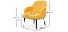 Velvet upholstered Armchair - Hyra image 7