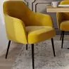 Velvet upholstered Armchair - Hyra image 7