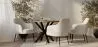 Upholstered Armchair - White Bouclé - Hyra image 7