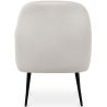 Upholstered Armchair - White Bouclé - Hyra image 7