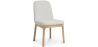 Upholstered Dining Chair - White Boucle - Biscayne image 7
