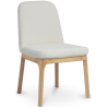 Buy Upholstered Dining Chair - White Boucle - Biscayne White 60550 in the United Kingdom