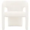 Upholstered Dining Chair - White Boucle - Ashley image 7