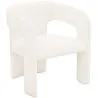 Upholstered Dining Chair - White Boucle - Ashley image 7