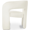 Buy Upholstered Dining Chair - White Boucle - Ashley White 60551 in the United Kingdom