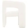 Upholstered Dining Chair - White Boucle - Ashley image 7