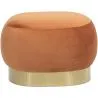 Pouf - Velvet and Metal - Luxe image 7