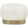 Pouf Luxury Home Foot Rest - White Boucle - Luxe image 7