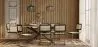 Pack Industrial Design Wooden Dining Table (220cm) & 8 Rattan Dining Chairs - Bastral image 7