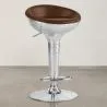 Round Metal Stool - Aviator Style - 70cm - Aviator image 7