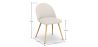 Pack Industrial Design Wooden Dining Table (200cm) & 8 Bouclé Upholstered Dining Chairs - Evelyne image 7