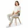 Set of 2 Denisse Scandinavian design chair with cushion - Matt image 7