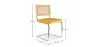 Pack Industrial Design Dining Table 150cm & 6 Rattan Dining Chairs - Velvet Upholstery - Martha image 7