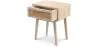 Bedside Table with Drawer - Boho Bali Wood - Yanpai image 7