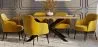 Rectangular Dining Table - Industrial - Wood and Metal - Bayron image 7