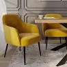 Rectangular Dining Table - Industrial - Wood and Metal - Bayron image 7