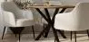 Round Dining Table - Industrial - Wood and Metal - Bayron image 7