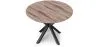 Round Dining Table - Industrial - Wood and Metal - Bayron image 7