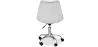 Upholstered swivel chair with Wheels - Tulip image 7