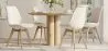 Upholstered Dining Chair - White Boucle - Tulip image 7