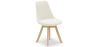 Upholstered Dining Chair - White Boucle - Tulip image 7