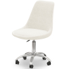 Desk Chair with Wheels - White Boucle - Tulip image 7