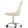 Desk Chair with Wheels - White Boucle - Tulip image 7