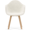Buy Dining Chair - Boucle Upholstery - Dominic  White 60617 - prices