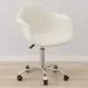 Swivel Office Chair - Bouclé Upholstered - Dominic image 7