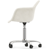 Swivel Office Chair - Bouclé Upholstered - Dominic image 7