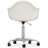 Swivel Office Chair - Bouclé Upholstered - Dominic image 7