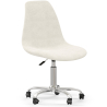 Swivel Office Chair - Bouclé Upholstered - Denisse image 7