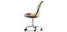  Swivel Office Chair - Patchwork Upholstery - Simona image 7