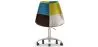  Swivel Office Chair - Patchwork Upholstery - Simona image 7