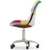 Swivel Office Chair - Patchwork Upholstery - Simona image 7