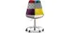 Swivel Office Chair - Patchwork Upholstery - Ray  image 7