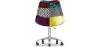 Swivel Office Chair - Patchwork Upholstery - Ray  image 7