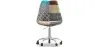  Swivel Office Chair - Patchwork Upholstery - Patty image 7