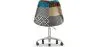  Swivel Office Chair - Patchwork Upholstery - Patty image 7