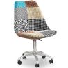  Swivel Office Chair - Patchwork Upholstery - Patty image 7