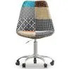  Swivel Office Chair - Patchwork Upholstery - Patty image 7