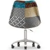  Swivel Office Chair - Patchwork Upholstery - Patty image 7